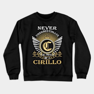 CIRILLO Crewneck Sweatshirt